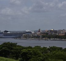Blick auf Havanna Hafen